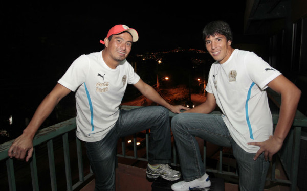 Tilguath y Rosano jugadores de Olimpia en DIEZ