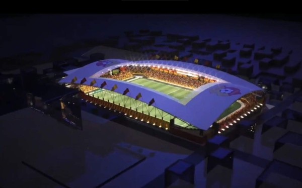 ¡Una joya! Así quedará el estadio del Herediano de Costa Rica con la remodelación