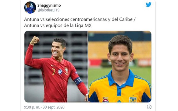 Los memes hacen pedazos a Uriel Antuna y Guatemala tras la goleada de México en amistoso