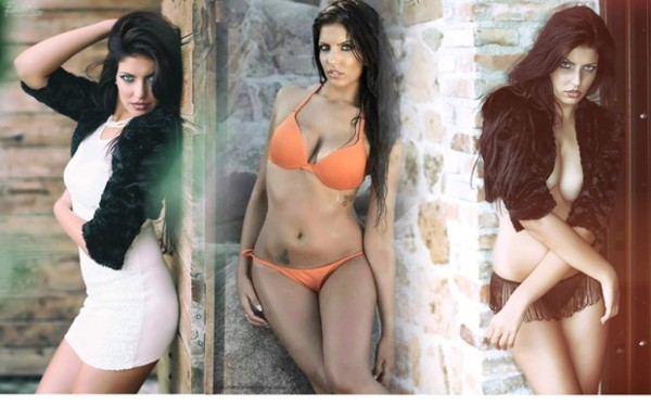 Galería: Modelo italiana promete desnudarse si el Cagliari de David Suazo asciende