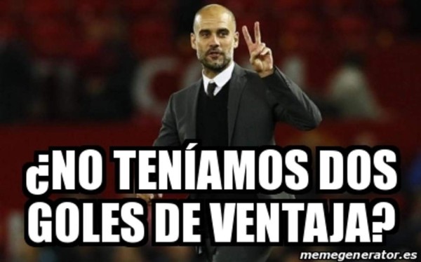 Los memes de la eliminación del City de Pep y del Leverkusen de 'Chicharito'