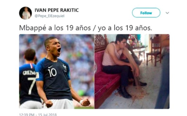 'Yo a los 19 años': Los memes sobre Mbappé que se hacen virales en redes sociales