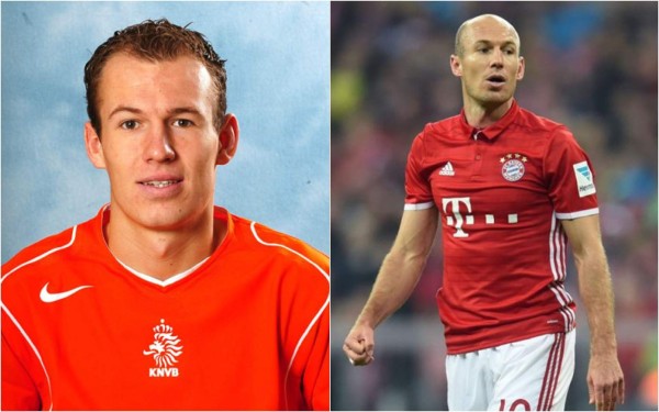 FOTOS: Futbolistas que no reconocerás con pelo