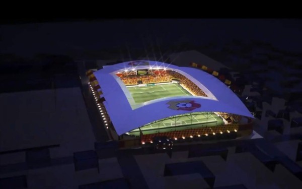 ¡Una joya! Así quedará el estadio del Herediano de Costa Rica con la remodelación