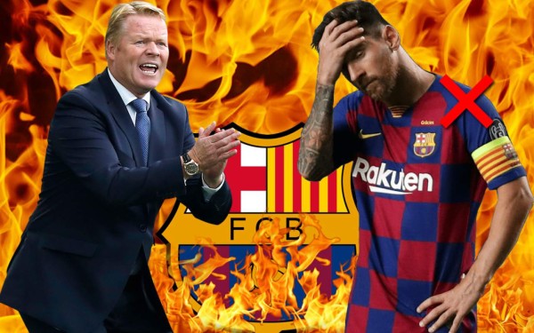 Se rompe todo entre Barcelona y Messi: La dura determinación que el Barça y Koeman han tomado