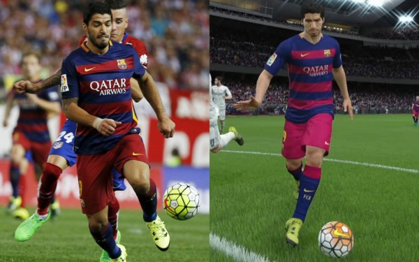 Los 20 jugadores que lucen igualitos en FIFA 16 y en la realidad