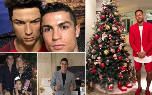 Así celebraron la Nochebuena las estrellas del fútbol