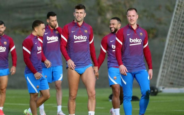 Así fue el primer entreno del Barcelona post Koeman y con el nuevo DT: ¿Mal gesto de Laporta?