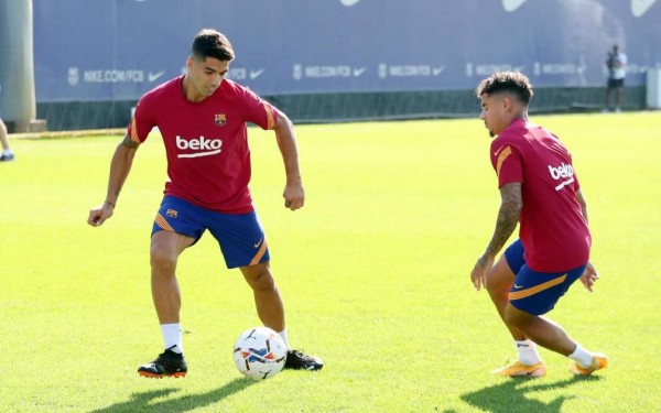 Así fue el último día de Luis Suárez con el Barcelona: Lágrimas, la cara de Messi y hasta risas