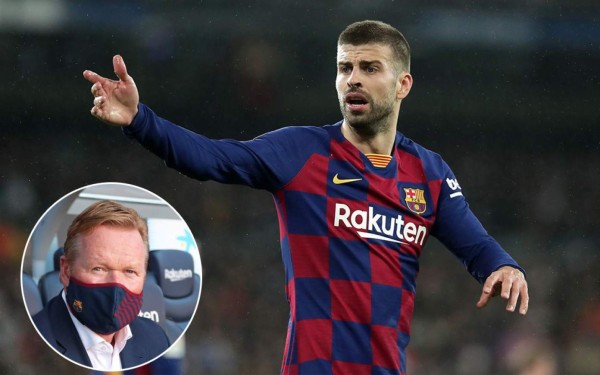 Ronald Koeman le confirma a Piqué que se queda en el Barcelona y seguirá siendo 'importante'