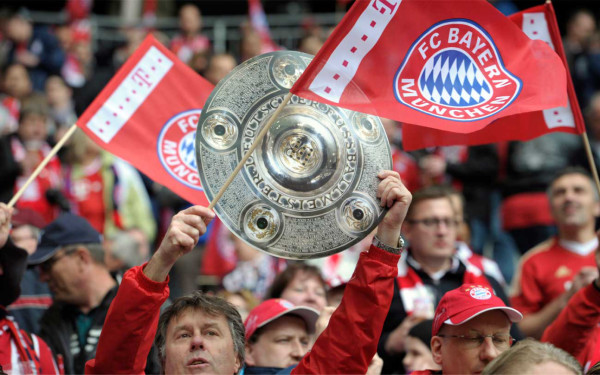 Bayern Múnich se corona campeón de la bundesliga en Alemania .