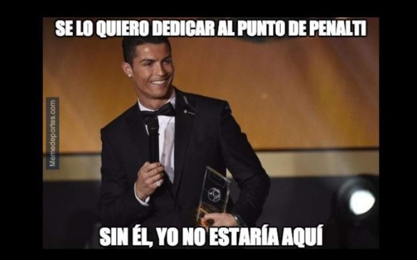¡Ni ganando se salva! Los memes ridiculizan a Cristiano Ronaldo tras ganar el Balón de Oro