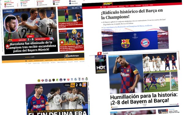 La prensa ataca con furia al Barcelona: Lo tildan de 'juguete' y como el 'fin de una era'