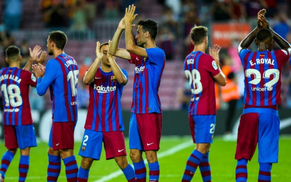 Así vivió Agüero el primer triunfo del Barcelona, el bailecito de Braithwaite y lo que estaba haciendo Messi