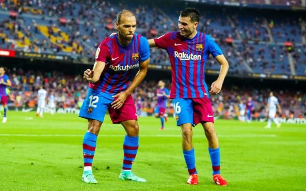 Así vivió Agüero el primer triunfo del Barcelona, el bailecito de Braithwaite y lo que estaba haciendo Messi