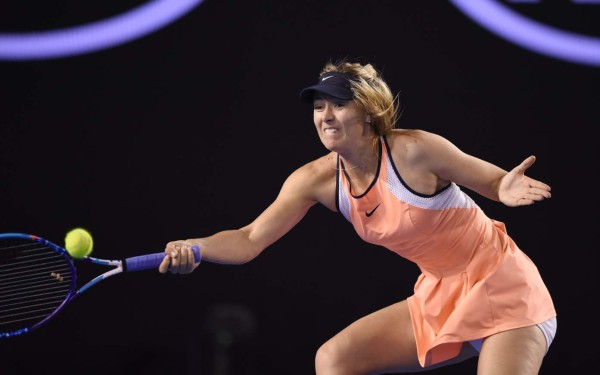 Sharapova luchó con todo para sumar su victoria 600 en su carrera