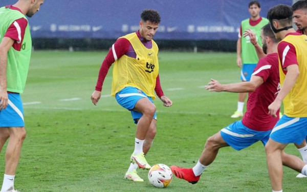 Sorpresa en el entrenamiento del Barcelona con el regreso del heredero de Messi y la afición se ilusiona
