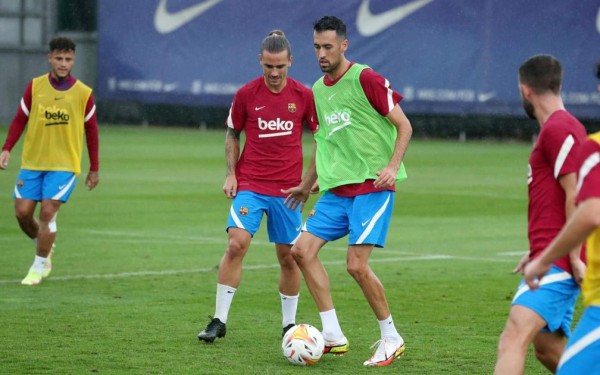 Sorpresa en el entrenamiento del Barcelona con el regreso del heredero de Messi y la afición se ilusiona