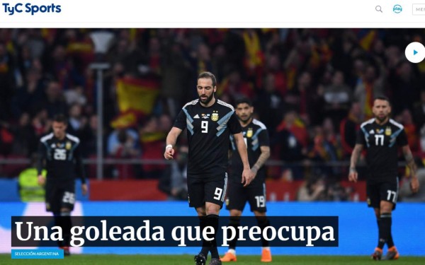 La prensa no perdona a Argentina tras la 'catástrofe' en España