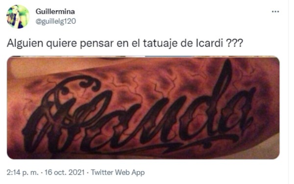 ¿Y ahora? Los comprometidos tatuajes de Icardi; la cara de Wanda Nara y hasta los hijos de Maxi López