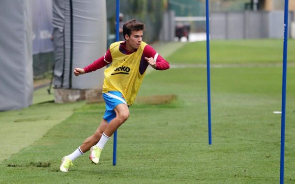 Sorpresa en el entrenamiento del Barcelona con el regreso del heredero de Messi y la afición se ilusiona