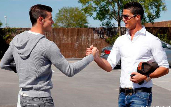 Primer entrenamiento de Gareth Bale con el Real Madrid