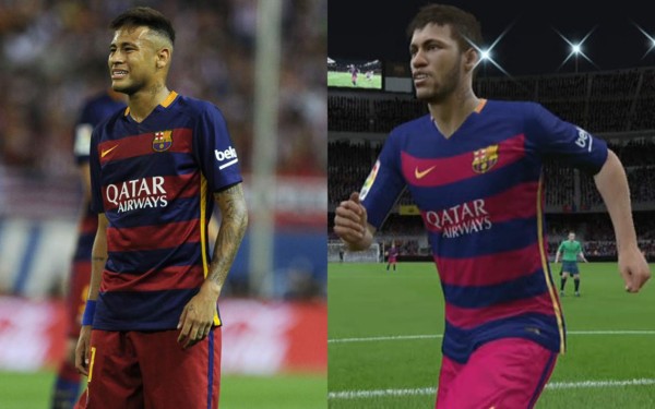 Los 20 jugadores que lucen igualitos en FIFA 16 y en la realidad