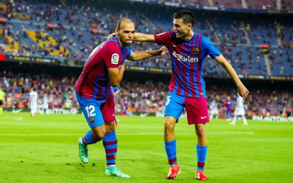 Así vivió Agüero el primer triunfo del Barcelona, el bailecito de Braithwaite y lo que estaba haciendo Messi