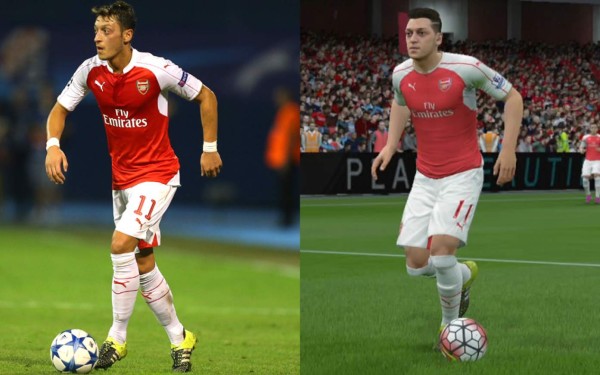 Los 20 jugadores que lucen igualitos en FIFA 16 y en la realidad