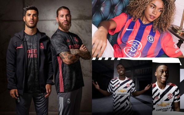 Real Madrid presenta su tercera camiseta: Así son las raras equipaciones alternativas de los otros clubes