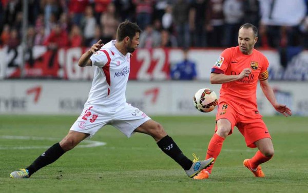 Barcelona empata 2-2 ante el Sevilla