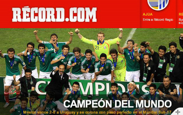 Euforia en prensa de México