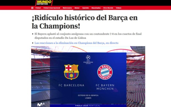 La prensa ataca con furia al Barcelona: Lo tildan de 'juguete' y como el 'fin de una era'