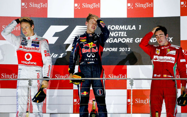 Vettel gana el Gran Premio de Fórmula Uno en Singapur