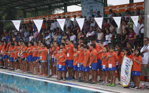 Centroamericano de natación en Honduras.
