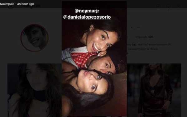 Neymar se va de fiesta con el piloto Lewis Hamilton y estas tres muñecas