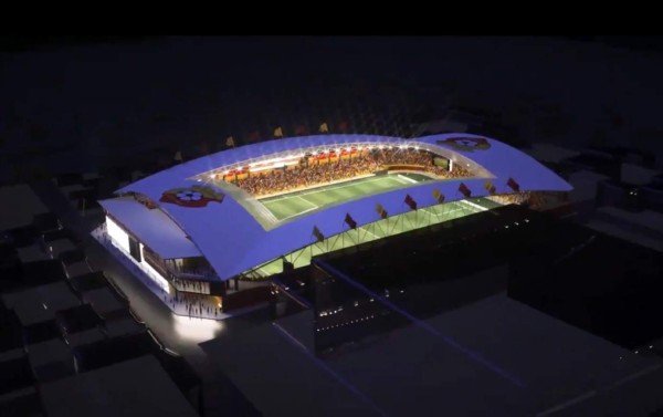 ¡Una joya! Así quedará el estadio del Herediano de Costa Rica con la remodelación