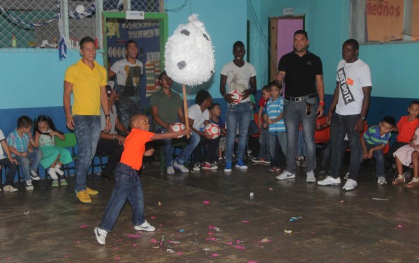 El Vida hizo sonreír a los niños en su día
