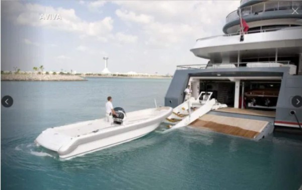 Increíble: El superyate del multimillonario dueño del Tottenham que tiene hasta cancha de tenis