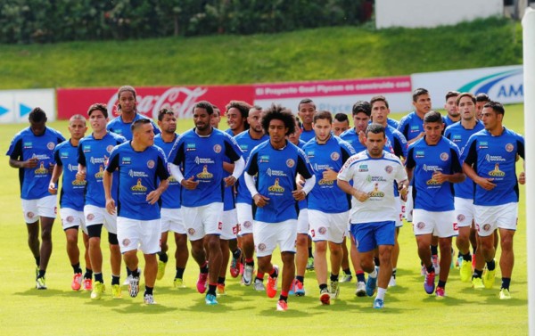 Costa Rica inicia los entrenamientos rumbo a la Copa Centroamericana