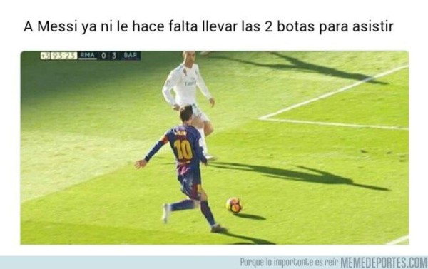 ¡POBRE CR7! Los otros memes que no has visto del Real Madrid - Barcelona