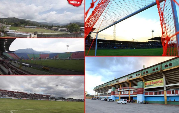 Las canchas alternas si se diera un empate en puntos entre Platense y Real Sociedad