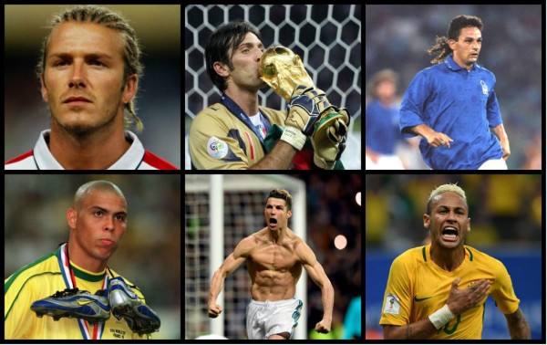 Los peinados más emblemáticos de la historia del fútbol