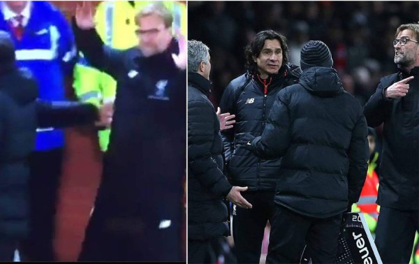 ¡DIVERTIDA! La chistosa pelea de Mou y Klopp
