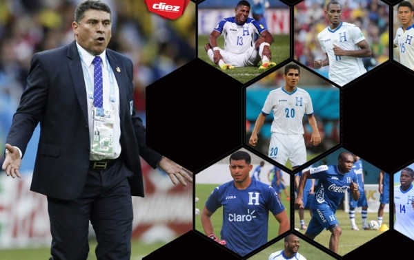 El último once de Honduras que enfrentó a Jamaica en Kingston