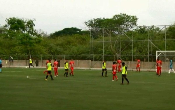 Olancho FC derrota a Real Sociedad en la ida de cuartos de final