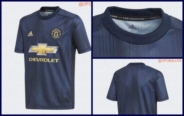 Se filtra la tercera Camisa del Manchester United hecha de plástico reciclado