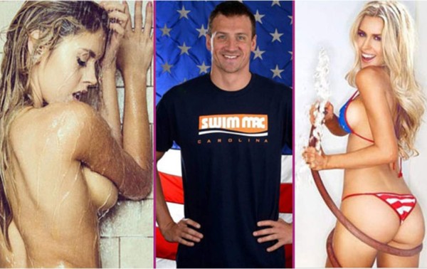 El anuncio bajo el agua de Lochte y su conejita