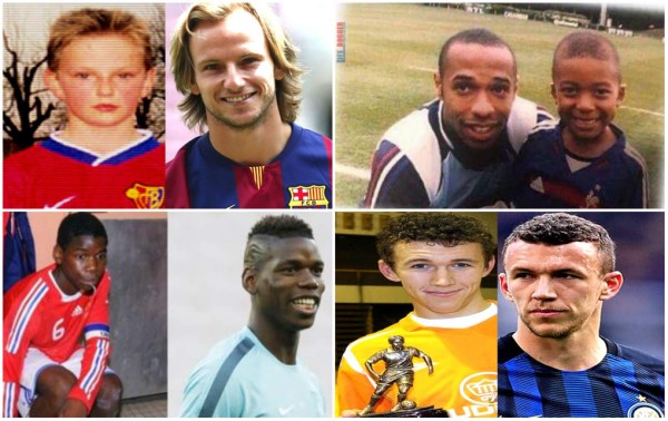 Los futbolistas de la Gran Final del Mundial cuando eran niños