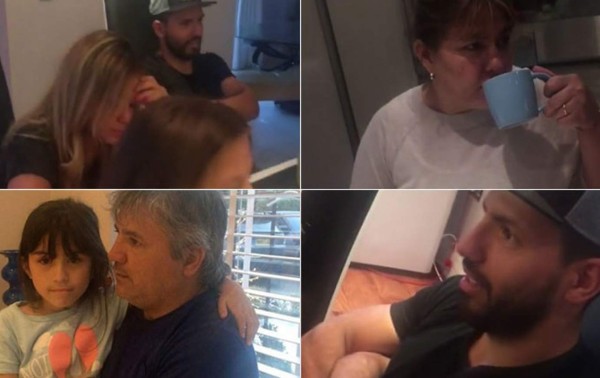 El espectacular Mannequin Challenge del 'Kun' y su familia